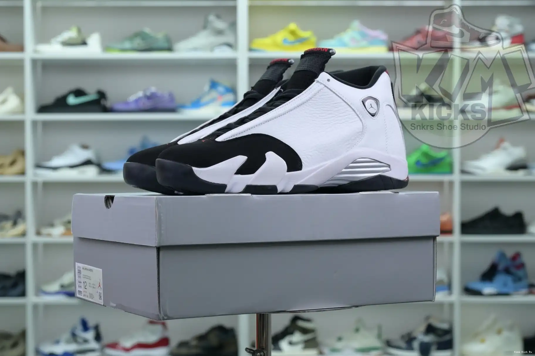 Kimikick Jordan14“Black Jordan Air Toe”2024 0725